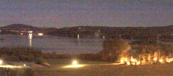Archiv Foto Webcam Blick von Seekirchen auf den Wallersee 23:00