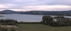 Archiv Foto Webcam Blick von Seekirchen auf den Wallersee 19:00