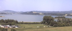 Archiv Foto Webcam Blick von Seekirchen auf den Wallersee 15:00