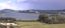 Archiv Foto Webcam Blick von Seekirchen auf den Wallersee 15:00