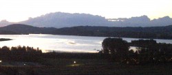 Archiv Foto Webcam Blick von Seekirchen auf den Wallersee 03:00