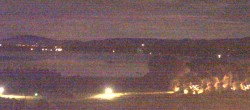 Archiv Foto Webcam Blick von Seekirchen auf den Wallersee 23:00