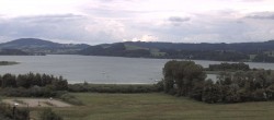 Archiv Foto Webcam Blick von Seekirchen auf den Wallersee 13:00