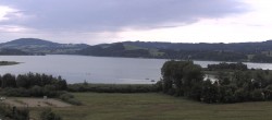 Archiv Foto Webcam Blick von Seekirchen auf den Wallersee 17:00