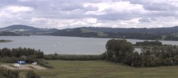 Archiv Foto Webcam Blick von Seekirchen auf den Wallersee 13:00