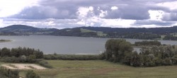 Archiv Foto Webcam Blick von Seekirchen auf den Wallersee 13:00
