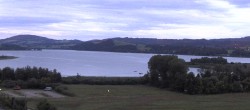 Archiv Foto Webcam Blick von Seekirchen auf den Wallersee 19:00