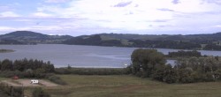 Archiv Foto Webcam Blick von Seekirchen auf den Wallersee 15:00