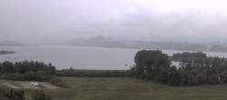 Archiv Foto Webcam Blick von Seekirchen auf den Wallersee 13:00