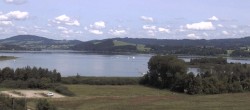 Archiv Foto Webcam Blick von Seekirchen auf den Wallersee 13:00