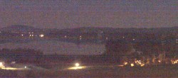 Archiv Foto Webcam Blick von Seekirchen auf den Wallersee 23:00