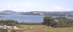 Archiv Foto Webcam Blick von Seekirchen auf den Wallersee 15:00