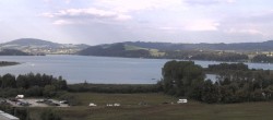 Archiv Foto Webcam Blick von Seekirchen auf den Wallersee 17:00