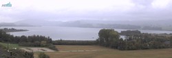 Archiv Foto Webcam Blick von Seekirchen auf den Wallersee 07:00