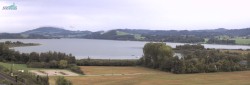 Archiv Foto Webcam Blick von Seekirchen auf den Wallersee 09:00