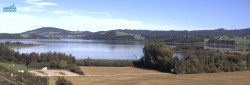 Archiv Foto Webcam Blick von Seekirchen auf den Wallersee 13:00