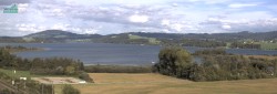 Archiv Foto Webcam Blick von Seekirchen auf den Wallersee 15:00