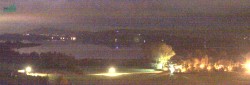 Archiv Foto Webcam Blick von Seekirchen auf den Wallersee 23:00
