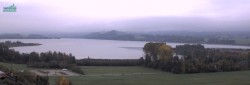 Archiv Foto Webcam Blick von Seekirchen auf den Wallersee 07:00