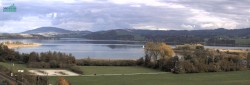 Archiv Foto Webcam Blick von Seekirchen auf den Wallersee 13:00