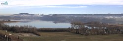 Archiv Foto Webcam Blick von Seekirchen auf den Wallersee 09:00