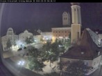 Archived image Webcam City center of Erding and the local city tower 23:00