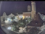 Archived image Webcam City center of Erding and the local city tower 01:00