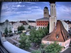 Archived image Webcam City center of Erding and the local city tower 06:00
