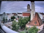 Archived image Webcam City center of Erding and the local city tower 07:00