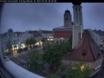 Archiv Foto Webcam Blick auf den Erdinger Stadtturm 19:00
