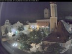 Archiv Foto Webcam Blick auf den Erdinger Stadtturm 23:00