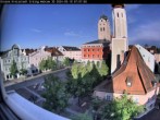 Archiv Foto Webcam Blick auf den Erdinger Stadtturm 06:00