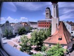 Archiv Foto Webcam Blick auf den Erdinger Stadtturm 11:00