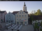 Archiv Foto Webcam Marktplatz Wartenberg im Landkreis Erding mit Blick auf die Kirche Mariä Geburt 06:00