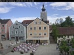 Archiv Foto Webcam Marktplatz Wartenberg im Landkreis Erding mit Blick auf die Kirche Mariä Geburt 15:00