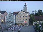 Archiv Foto Webcam Marktplatz Wartenberg im Landkreis Erding mit Blick auf die Kirche Mariä Geburt 19:00
