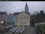 Archiv Foto Webcam Marktplatz Wartenberg im Landkreis Erding mit Blick auf die Kirche Mariä Geburt 19:00