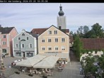 Archiv Foto Webcam Marktplatz Wartenberg im Landkreis Erding mit Blick auf die Kirche Mariä Geburt 17:00
