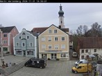 Archiv Foto Webcam Marktplatz Wartenberg im Landkreis Erding mit Blick auf die Kirche Mariä Geburt 13:00