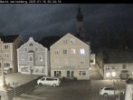 Archiv Foto Webcam Marktplatz Wartenberg im Landkreis Erding mit Blick auf die Kirche Mariä Geburt 23:00