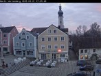 Archiv Foto Webcam Marktplatz Wartenberg im Landkreis Erding mit Blick auf die Kirche Mariä Geburt 06:00