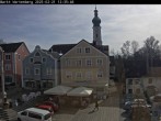 Archiv Foto Webcam Marktplatz Wartenberg im Landkreis Erding mit Blick auf die Kirche Mariä Geburt 11:00