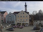 Archiv Foto Webcam Marktplatz Wartenberg im Landkreis Erding mit Blick auf die Kirche Mariä Geburt 13:00