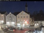 Archiv Foto Webcam Marktplatz Wartenberg im Landkreis Erding mit Blick auf die Kirche Mariä Geburt 17:00