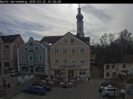 Archiv Foto Webcam Marktplatz Wartenberg im Landkreis Erding mit Blick auf die Kirche Mariä Geburt 09:00