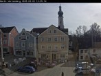 Archiv Foto Webcam Marktplatz Wartenberg im Landkreis Erding mit Blick auf die Kirche Mariä Geburt 11:00