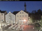 Archiv Foto Webcam Marktplatz Wartenberg im Landkreis Erding mit Blick auf die Kirche Mariä Geburt 03:00