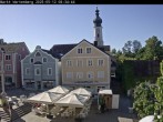 Archiv Foto Webcam Marktplatz Wartenberg im Landkreis Erding mit Blick auf die Kirche Mariä Geburt 07:00