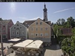 Archiv Foto Webcam Marktplatz Wartenberg im Landkreis Erding mit Blick auf die Kirche Mariä Geburt 16:00