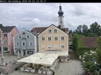 Archiv Foto Webcam Marktplatz Wartenberg im Landkreis Erding mit Blick auf die Kirche Mariä Geburt 13:00